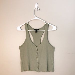 Forever 21 Sage Tank Top